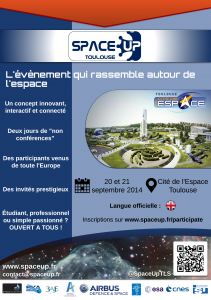 SpaceUpToulouse's flyer (FR)