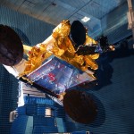 ASTRA 1N undergoing RF tests (MISTRAL Room) / (Copyright : Astrium / D. Marques / 2011)