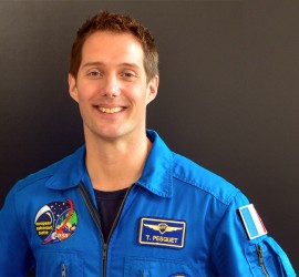 L'astronaute de l'ESA Thomas Pesquet